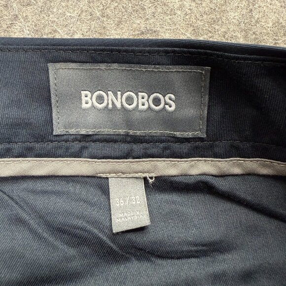 Bonobos Monday Weekday Warrior Pants Men 36 x 32 Blue Slim Fit 20724 Tapered - Picture 5 of 16